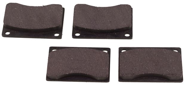 Brake pads 122/1800/140/240 Girl.frt 2-c in the group Volvo / 240/260 / Brake system / Brakes front / Front brakes 240 Girling with ABS vent at VP Autoparts Inc. (271739)