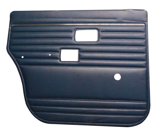 Door panel 144/145 1970 blue LHR in the group Volvo / 140/164 / Interior / Upholstery 144 / Upholstery 144 code 737-668/739-670/743- blue at VP Autoparts Inc. (695066)