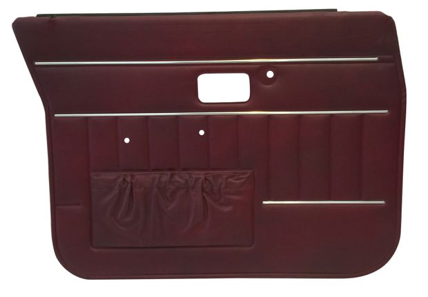 Door panel 144/145 1974 maroon LHF in the group Volvo / 140/164 / Interior / Upholstery 144 / Upholstery 144 code 555-/560- maroon at VP Autoparts Inc. (697674)