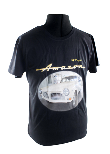 T-Shirt black 122 project car in the group Accessories / T-shirts / T-shirts Amazon/122 at VP Autoparts Inc. (VP-TSBK12)