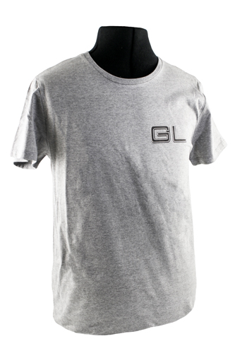 T-shirt grey GL emblem in the group Accessories / T-shirts / T-shirts 240/260 at VP Autoparts Inc. (VP-TSGY16)