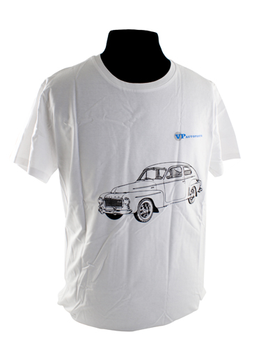 T-shirt white PV in the group Accessories / T-shirts / T-shirts PV/Duett at VP Autoparts Inc. (VP-TSWT01)