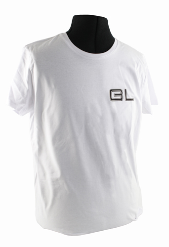 T-shirt white GL emblem in the group Accessories / T-shirts / T-shirts 240/260 at VP Autoparts Inc. (VP-TSWT16)
