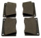 Brake pads Amazon/1800 1-circuit front Brake pads Amazon/1800 1-circuit front