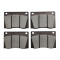 Brake pads Amazon/1800 1-circ.LOW-METAL Brake pads Amazon/1800 1-circ.LOW-METAL
