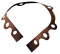 Gasket rear flange B18/20/30 Gasket rear flange B18/20/30