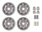 Wheel kit 5.5" with accessories Wheel kit 5.5" with accessories