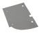 Protector plate 120 LHR stainless Protector plate 120 LHR stainless