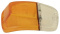 Flasher lens Amazon yellow/white RH Flasher lens Amazon yellow/white RH