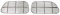 Grill Volvo Amazon 122 65-66 LH/RH Grill Volvo Amazon 122 65-66 LH/RH