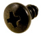 Phillips head screw RXS black. Phillips head screw RXS black.