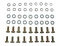 Mounting kit Splash plate 1800 ch-9907 Mounting kit Splash plate 1800 ch-9907