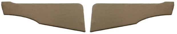Panel Rear side 444A 47-50 yellow/green in the group Volvo / PV/Duett / Interior / Upholstery 444 / Upholstery 444A green/beige 1947-50 at VP Autoparts Inc. (000296-97)