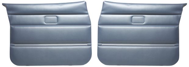Door panels 244/245 78- blue Universal in the group Volvo / 240/260 / Interior / Upholstery 245/265 / Upholstery 245 universal at VP Autoparts Inc. (000382-83)