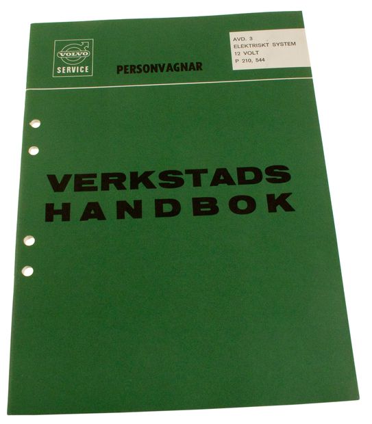 Workshop manual Electrical system 544/21 in the group Volvo / PV/Duett / Miscellaneous / Literature / Literature 210 at VP Autoparts Inc. (10412)