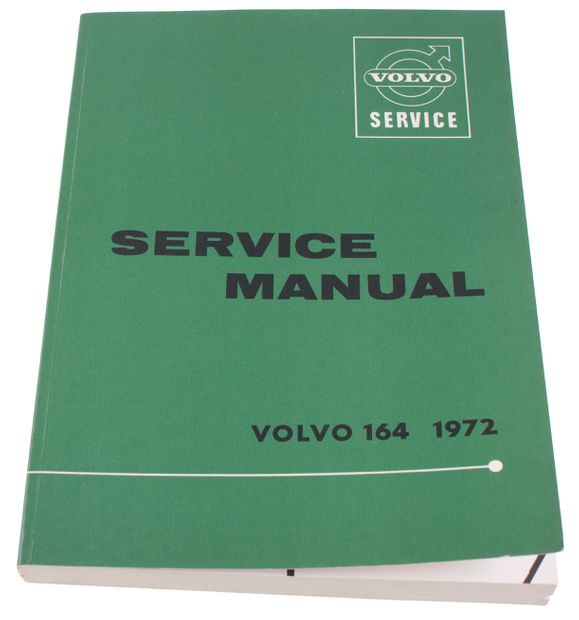 Verkstadsbok 164 1972 i gruppen Volvo / 140/164 /        / Litteratur / Litteratur 164 hos VP Autoparts Inc. (10736)