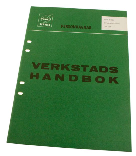 Workshop manual A/C 140/164 Swedish in the group Volvo / 140/164 / Miscellaneous / Literature / Literature 164 at VP Autoparts Inc. (10805)