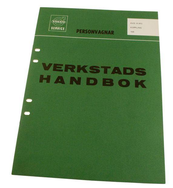Workshop manual Clutch 164 Swedish in the group Volvo / 140/164 / Miscellaneous / Literature / Literature 164 at VP Autoparts Inc. (10873)