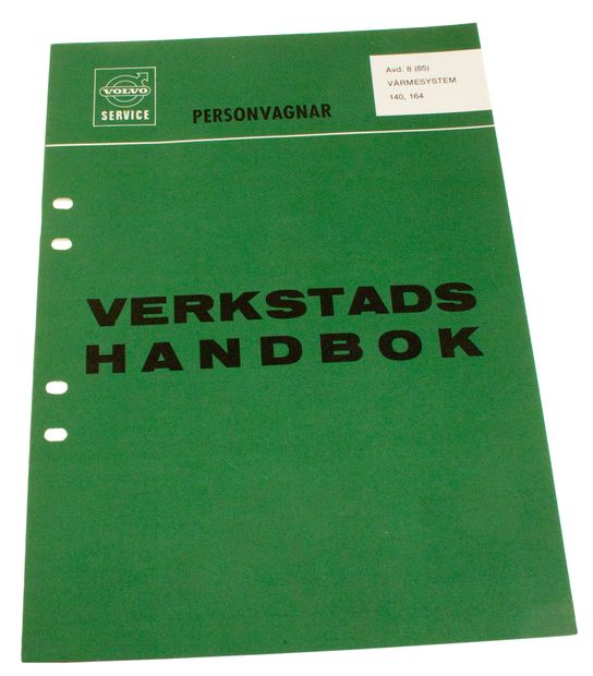 Workshop manual Heating system 140/164 S in the group Volvo / 140/164 / Miscellaneous / Literature / Literature 164 at VP Autoparts Inc. (10887)