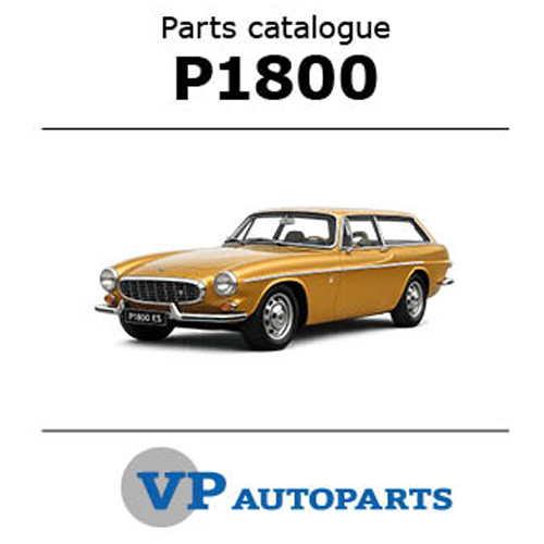 Parts catalogue 1800 CD in the group Volvo / 1800 / Miscellaneous / Literature 1800 1961-73 at VP Autoparts Inc. (10941)