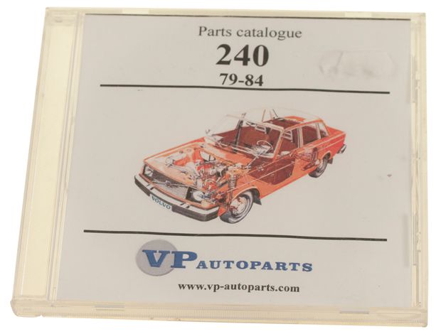 Reservdelskatalog 240 79-84 DVD i gruppen Volvo / 240/260 /        / Litteratur 240/260 hos VP Autoparts Inc. (10947)