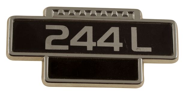 Emblem 244L Fender in the group Volvo / 240/260 / Body / Emblem / Emblem 240/260 1975-79 at VP Autoparts Inc. (1202411)