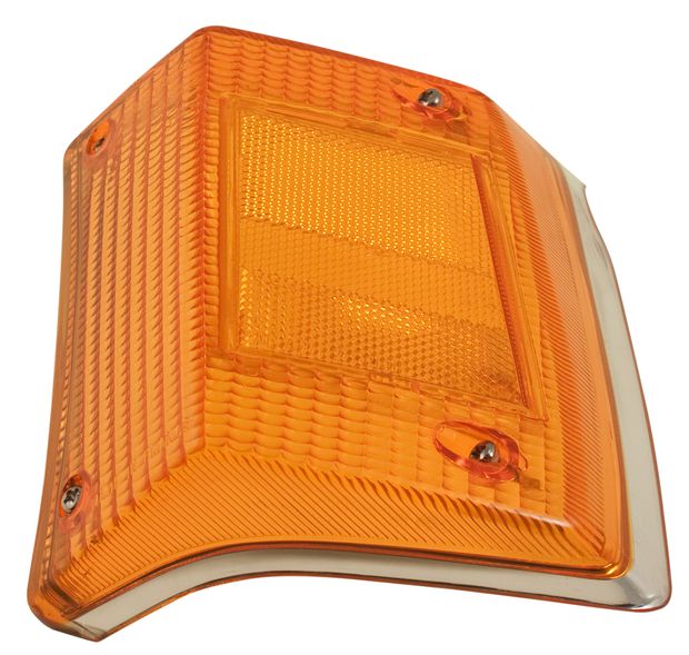 Flasher lens 145 73- US amber LH in the group Volvo / 140/164 / Electrical components / Turn signal / Turn signal 140 1973-74 at VP Autoparts Inc. (1212838)