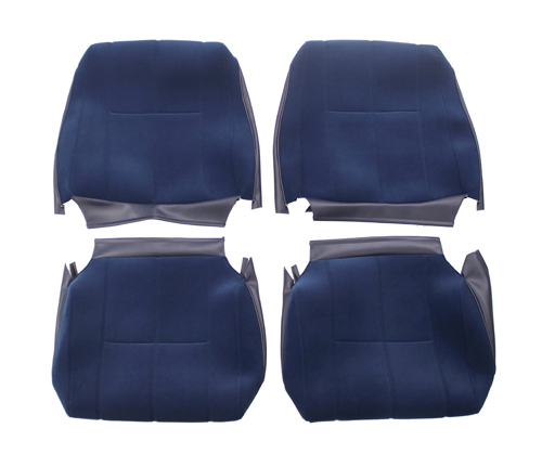 Upholstery front seats 240 78-85 blue in the group Volvo / 240/260 / Interior / Upholstery 245/265 / Upholstery 245 universal at VP Autoparts Inc. (1224922-22)