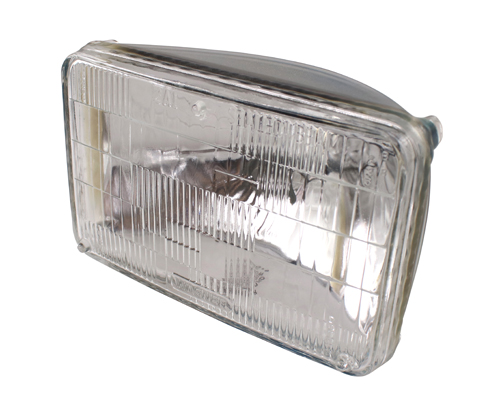 Headlight Insert in the group Volvo / 240/260 / Electrical components / Front lights / Headlight 240/260 dual rectangular at VP Autoparts Inc. (1235115)