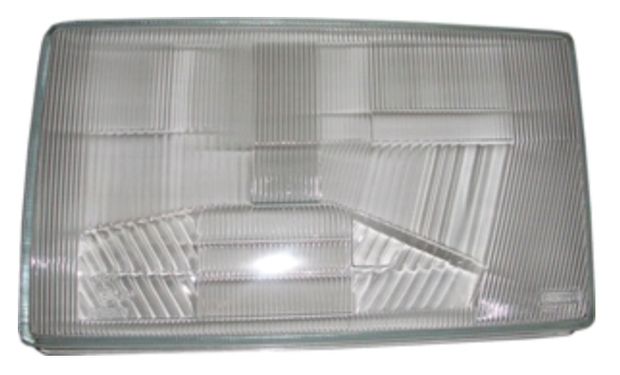 Lens 240/260 LH traffic LH in the group Volvo / 240/260 / Electrical components / Front lights / Headlight 240/260 rectangular 1981- at VP Autoparts Inc. (1312060)