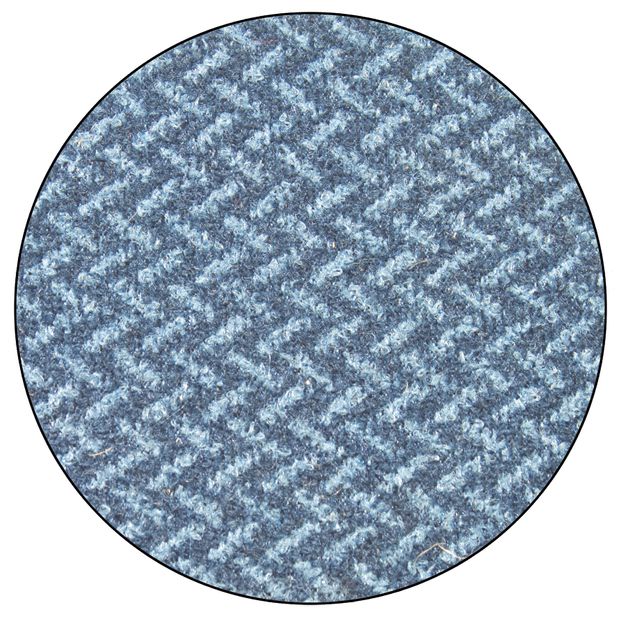 Tyg 240 Blå/blå med skum  - fiskben i gruppen Outlet / Outlet Volvo / Övriga artiklar hos VP Autoparts Inc. (1313874-1)