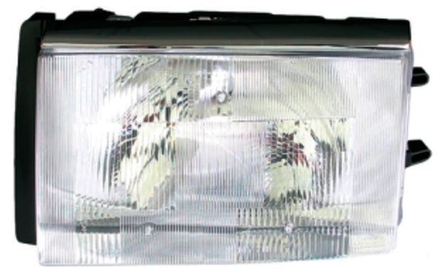 Headlamp 240/260 86-93 US/CAN LH DOT in the group Volvo / 240/260 / Electrical components / Front lights / Headlight 240 rectangular US 1986- at VP Autoparts Inc. (1372106)
