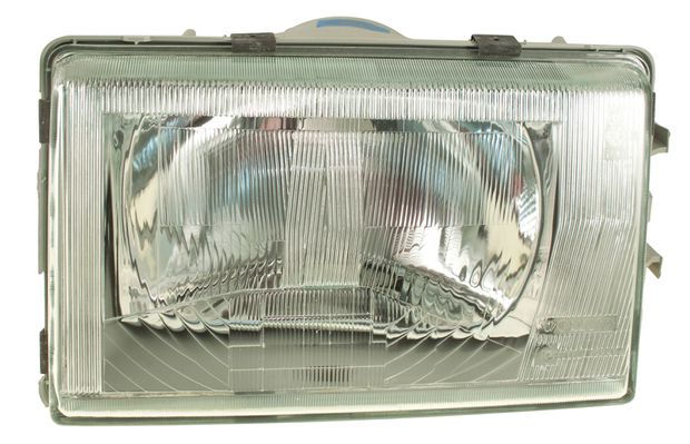 Headlight 240 81- LH w/o headlight motor in the group Volvo / 240/260 / Electrical components / Front lights / Headlight 240/260 rectangular 1981- at VP Autoparts Inc. (1372394)