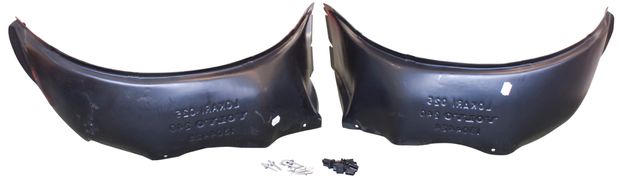 Splash plates 200 75- plastic front in the group Volvo / 240/260 / Body / Body sides/roof / Front fender 240/260 at VP Autoparts Inc. (2309-2310)