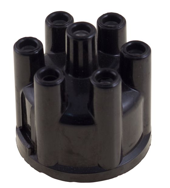Distributor cap B30A 68-73 svart in the group Volvo / 140/164 / Electrical components / Ignition system / Ignition system B30A 241532 at VP Autoparts Inc. (241669BK)