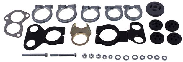 Mounting kit Exhaust system 1800E/ES in the group Volvo / 1800 / Fuel/exhaust system / Exhaust system / Exhaust system 1800ES 1972-73 at VP Autoparts Inc. (270709)