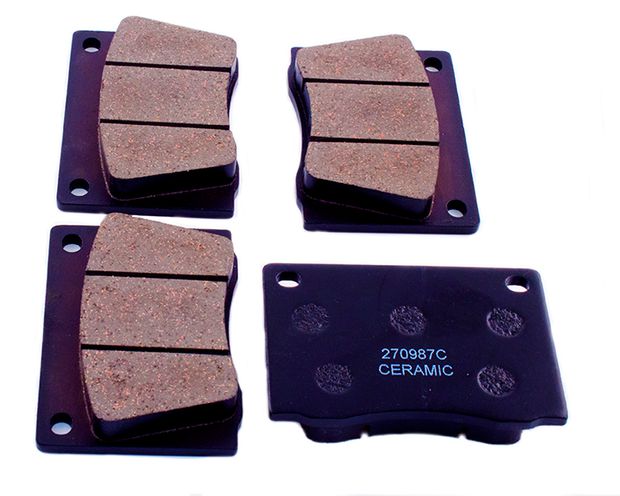 Brake pads Amazon/1800 1-circ.CERAMIC in the group Volvo / 1800 / Brake system / Brakes front / Front wheel brake P1800 B18 2 Circ USA at VP Autoparts Inc. (270987C)
