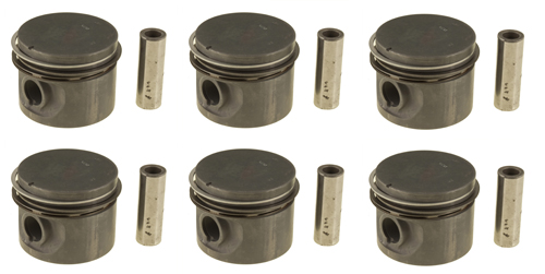 Pistons w/ rings B30 1974- 0,015