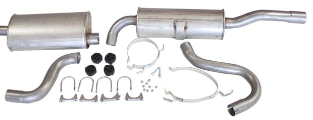 Exhaust half kit 700/900 Turbo 82-98 in the group Volvo / 940/960 / Fuel/exhaust system / Exhaust system / Exhaust system 940/960 B200/B230 turbo at VP Autoparts Inc. (272261)
