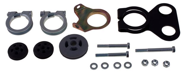 Mounting kit rear muffler P1800E/ES in the group Volvo / 1800 / Fuel/exhaust system / Exhaust system / Exhaust system 1800ES 1972-73 at VP Autoparts Inc. (273318)