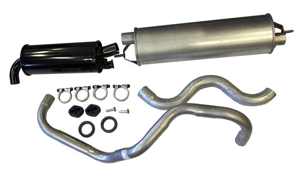 Exhaust system 140/164/240 74-80 rear in the group Volvo / 240/260 / Fuel/exhaust system / Exhaust system / Exhaust system 240 B17/B19/B21/B23 A/E at VP Autoparts Inc. (273646)