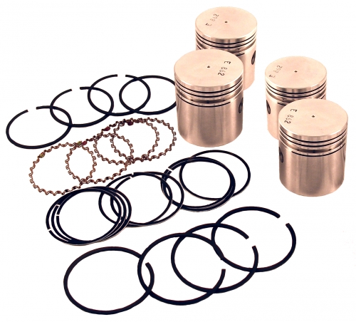 Piston kit with rings B16 standard in the group Volvo / Engines Volvo / Volvo B16 / Crankshaft B16 at VP Autoparts Inc. (275112)