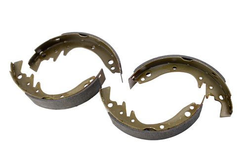 Brake shoes PV/Duett 58-68 front in the group Volvo / PV/Duett / Brake system / Brakes front / Front wheel brake Duett B18 1962-68 at VP Autoparts Inc. (275846)