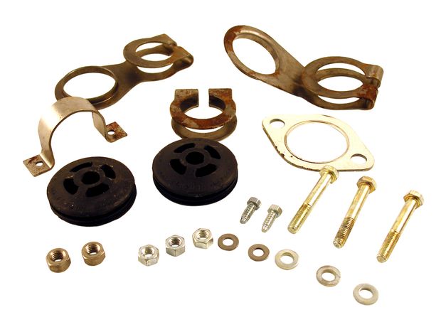 Mounting kit Exhaust 120/130 in the group Volvo / Amazon/122 / Fuel/exhaust system / Exhaust system / Exhaust system 122 wagon B18 1962-66 at VP Autoparts Inc. (276426)