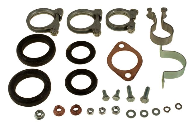 Mounting kit Exhaust system Amazon 62-66 in the group Volvo / Amazon/122 / Fuel/exhaust system / Exhaust system / Exhaust system 122 wagon B18 1962-66 at VP Autoparts Inc. (276488)