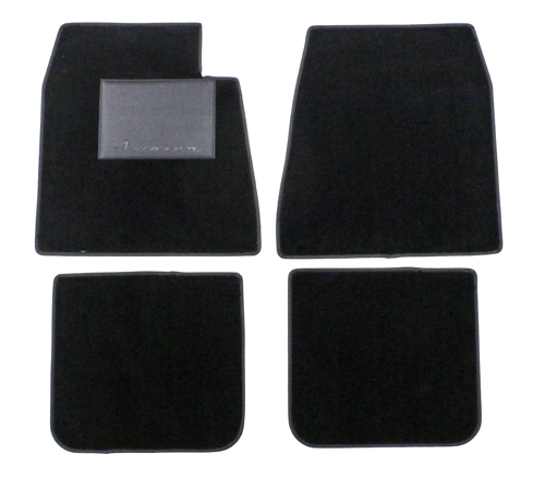 Accessory carpet kit 122 B16/57-61 Black in the group Volvo / Amazon/122 / Interior / Mats/carpets / Accessory mats at VP Autoparts Inc. (277214T)