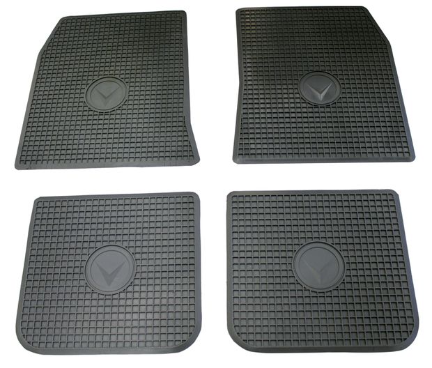 Accessory rubber mats Amazon grey 62-70 in the group Volvo / Amazon/122 / Interior / Mats/carpets / Accessory mats at VP Autoparts Inc. (277215)