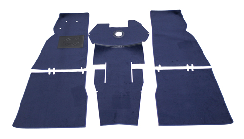 Carpet kit Volvo 445 Duett blue in the group Volvo / PV/Duett / Interior / Mats/carpets / Carpets and accessories 445 at VP Autoparts Inc. (277240-445)