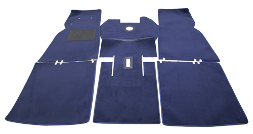 Carpet kit Volvo 544 blue in the group Volvo / PV/Duett / Interior / Mats/carpets / Carpets and accessories 544 at VP Autoparts Inc. (277240-544)