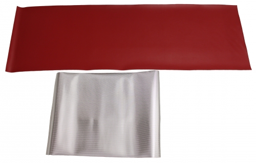 Panel kit Cowl side 1800 red in the group Volvo / 1800 / Interior / Upholstery Jensen / Upholstery code 303-213 vinyl 1961-62 at VP Autoparts Inc. (277306)